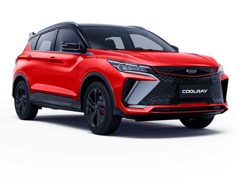 Купить Geely Coolray в Сургуте - Красный